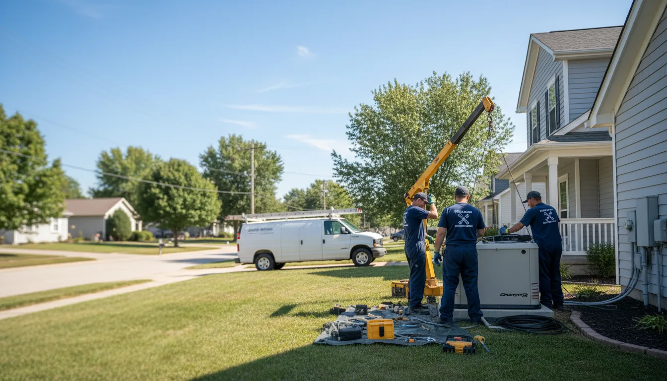 Generator Installation in Broaddus, TX near me